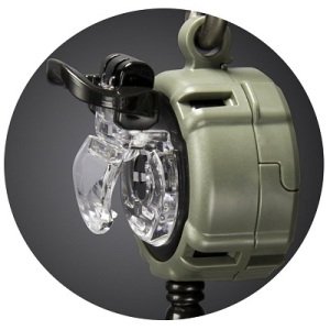 Daiichiseiko Crip On Reel + Micro Case 2 Gözlü Aksesuar Askısı Foliage Green