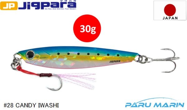 Major Craft Jigpara Short JPS-30gr #28 Candy Iwashi