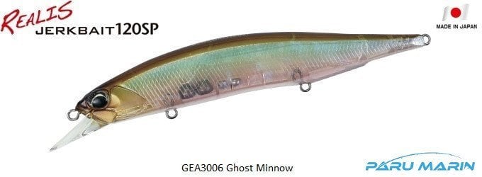 Duo Realis Jerkbait 120SP GEA3006 / Ghost Minnow