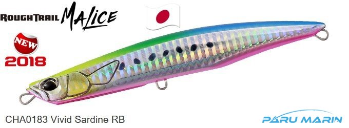 Duo Rough Trail Malice 130 CHA0183 / Vivid Sardine RB