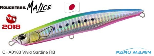 Duo Rough Trail Malice 130 CHA0183 / Vivid Sardine RB