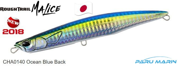 Duo Rough Trail Malice 130 CHA0140 / Ocean Blue Back
