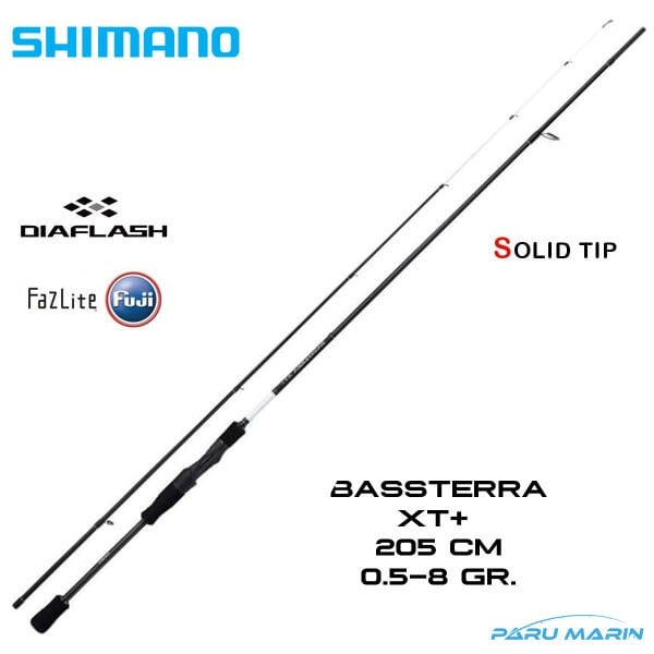 Shimano BASSTERRA XT +  205cm 0.5-8gr. LRF Kamış