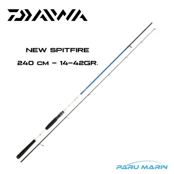 Daiwa New Spitfire Seabass 240cm 14-42gr. Spin Olta Kamışı (SPSB802HFSBF)