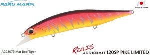 Duo Realis Jerkbait 120SP Pike ACC3079 / Mat Red Tiger