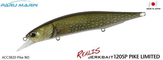 Duo Realis Jerkbait 120SP Pike ACC3820 / Pike ND
