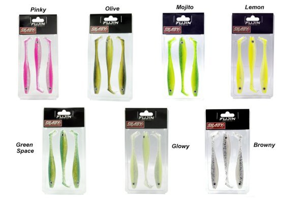 Fujin Shady 10cm Silikon Balık 034 Glowy