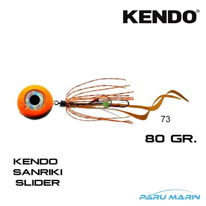 Kendo Sanriki Slider 80gr. No:73 Tai Rubber