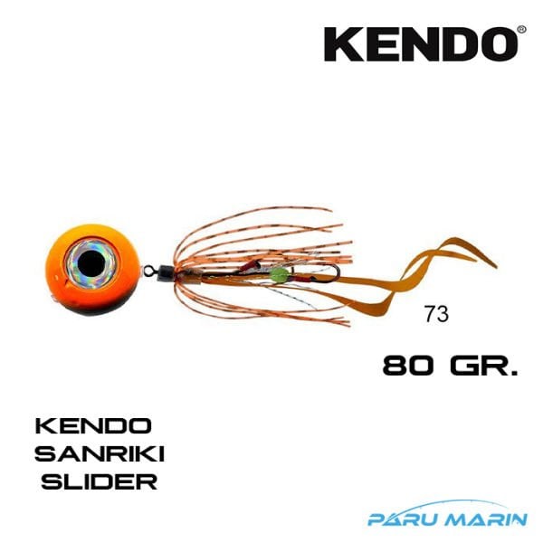 Kendo Sanriki Slider 80gr. No:73 Tai Rubber