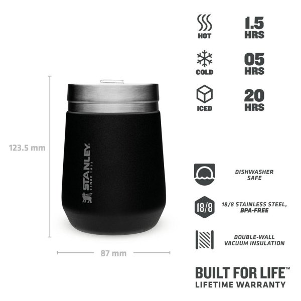 Stanley Go Everyday Tumbler Termos Bardak 0.29LT. SİYAH