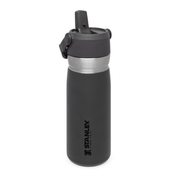 Stanley GO Iceflow Pipetli Paslanmaz Çelik Soğuk Su Termosu 0.65 LT FÜME