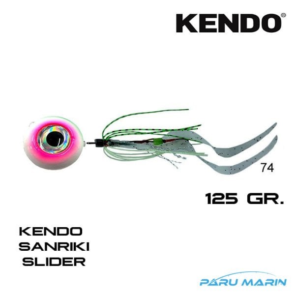 Kendo Sanriki Slider 125gr. No:74 Tai Rubber