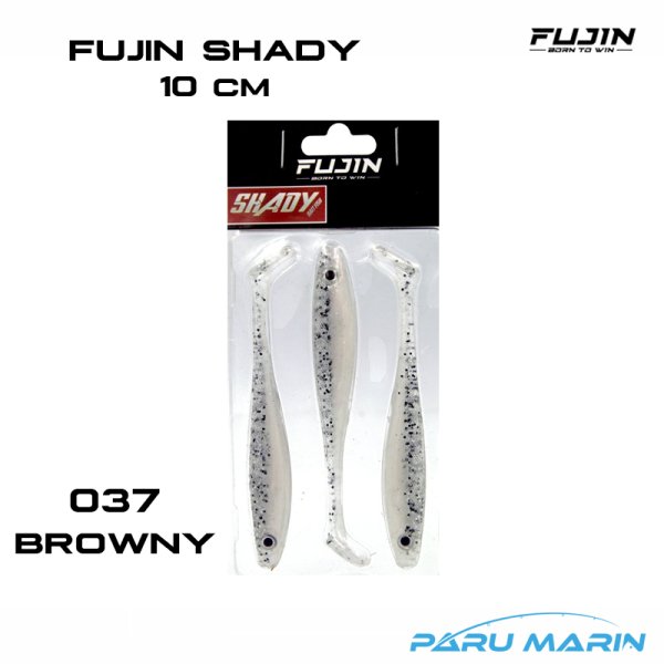 Fujin Shady 10cm Silikon Balık 037 Browny
