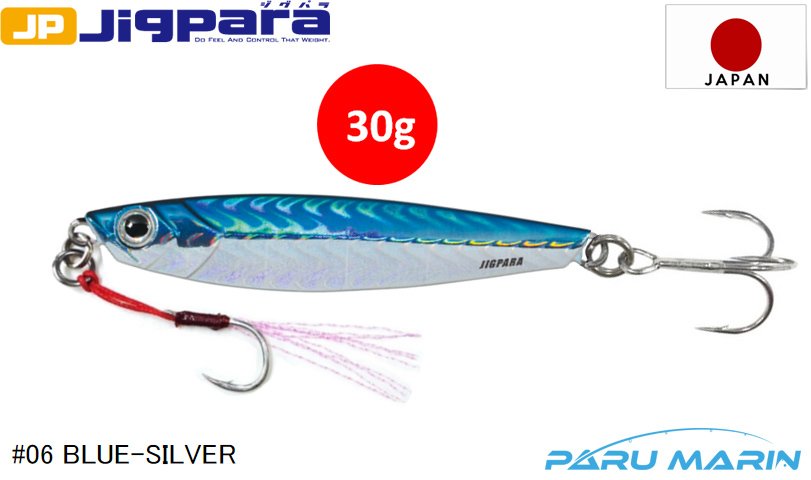 Major Craft Jigpara Short JPS-30gr #06 Blue-Silver