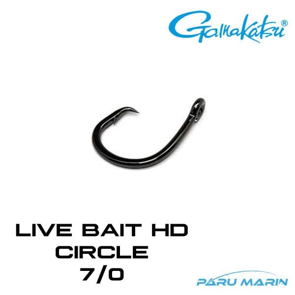 Gamakatsu Live Bait HD Circle 7/0 Orkinos İğnesi
