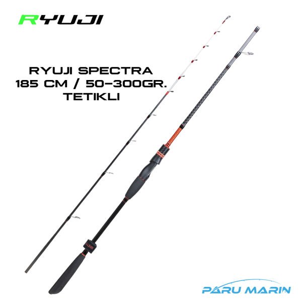 Ryuji Spectra Tairubber 1.85m 50-300gr. Jig Olta Kamışı (RYJSCS50180SP)