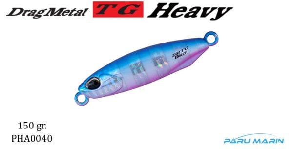 Duo Drag Metal TG Heavy 150gr. PHA0040 / Blue Pink Zebra Glow