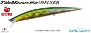 Duo Tide Minnow Slim Flyer 140 CBA0344 / Green Gold Fusion