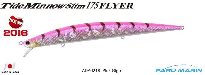 Duo Tide Minnow Slim Flyer 175 ADA0218 / Pink Gigo