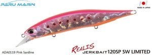 Duo Realis Jerkbait 120SP SW ADA0119 / Pink Sardine