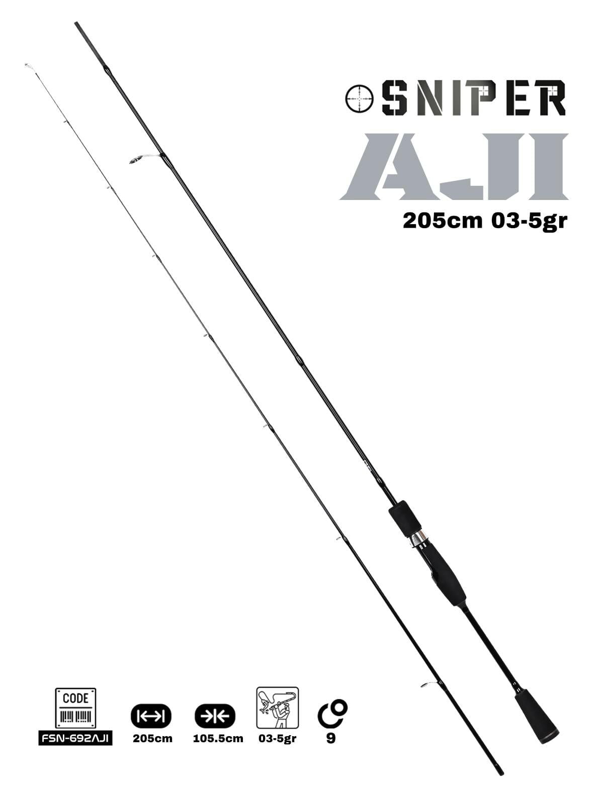 FUJIN Sniper FSN-692AJI 205cm 0.3 - 5gr LRF Kamışı