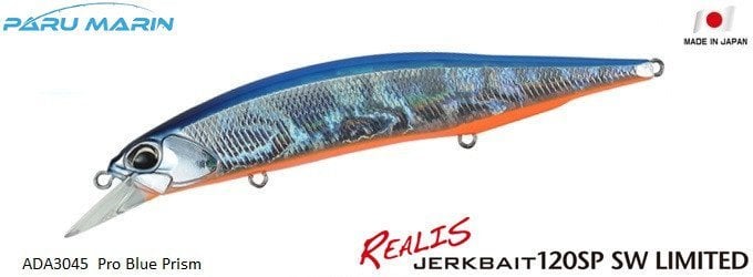 Duo Realis Jerkbait 120SP SW ADA3045 / Pro Blue Prism