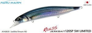 Duo Realis Jerkbait 120SP SW AFA0830 / Saddled Bream ND