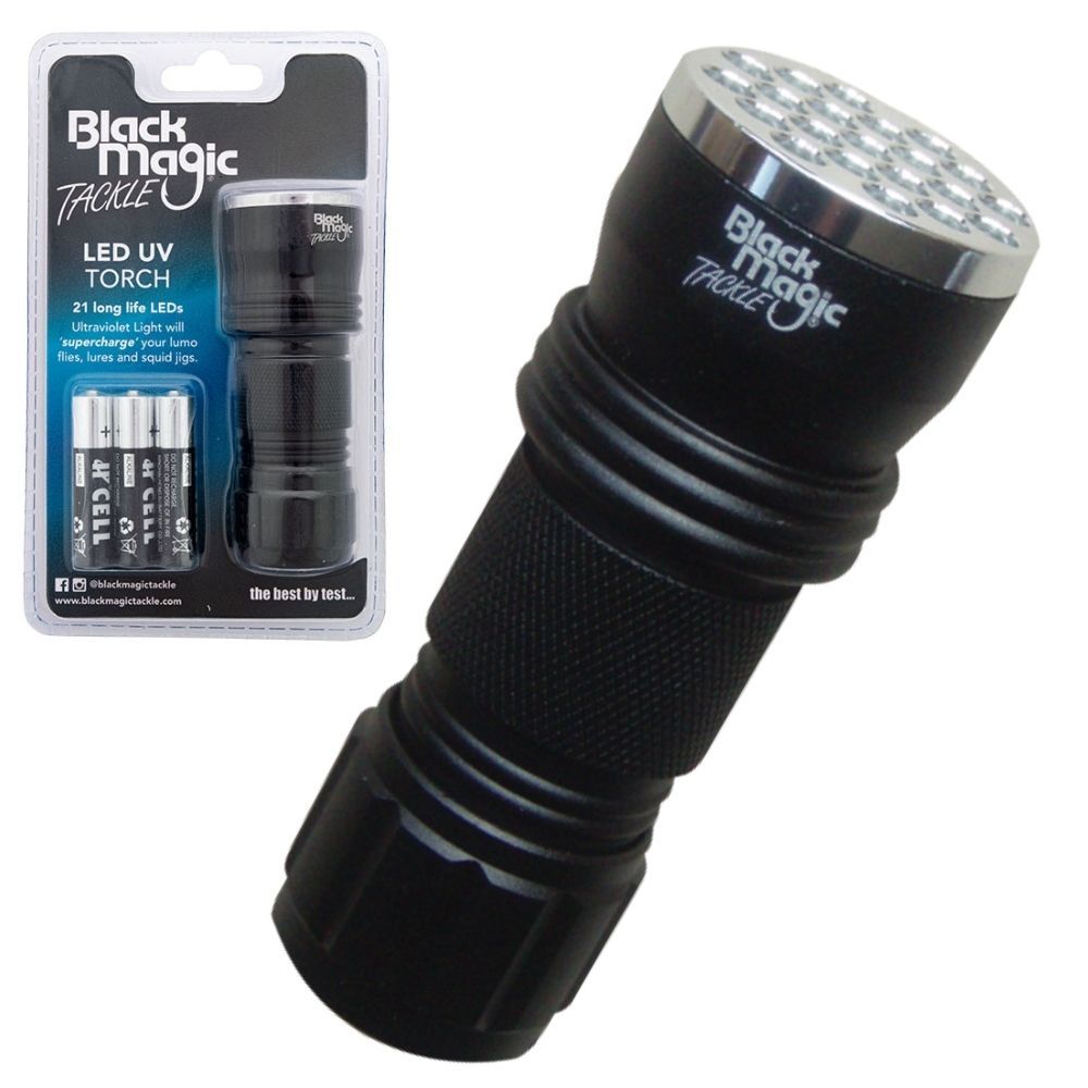 Black Magic UV Led Mor Işık El Feneri