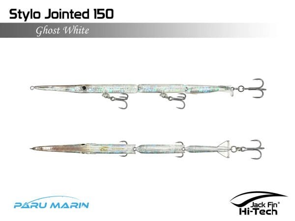 Jack Fin Stylo Jointed 150 Sahte Yem Ghost White