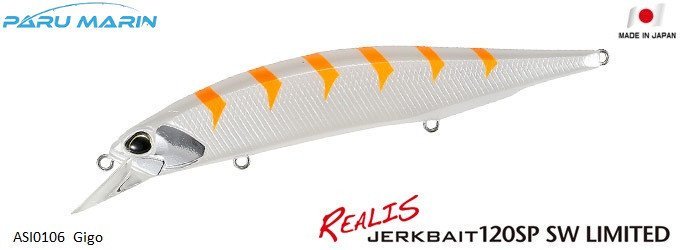 Duo Realis Jerkbait 120SP SW ASI0106 / Gigo