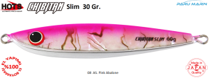 Hots Chibitan Slim Jig 30 Gr.   	09	AS. Sardine Abalone