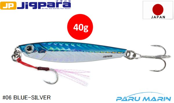 Major Craft Jigpara Short JPS-40gr #06 Blue-Silver