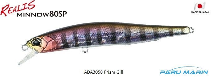 Duo Realis Minnow 80SP ADA3058 / Prism Gill