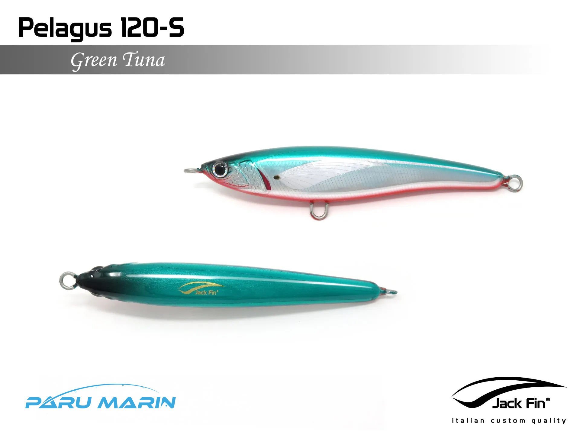 Jack Fin Pelagus 120-S Sahte Yem Green Tuna