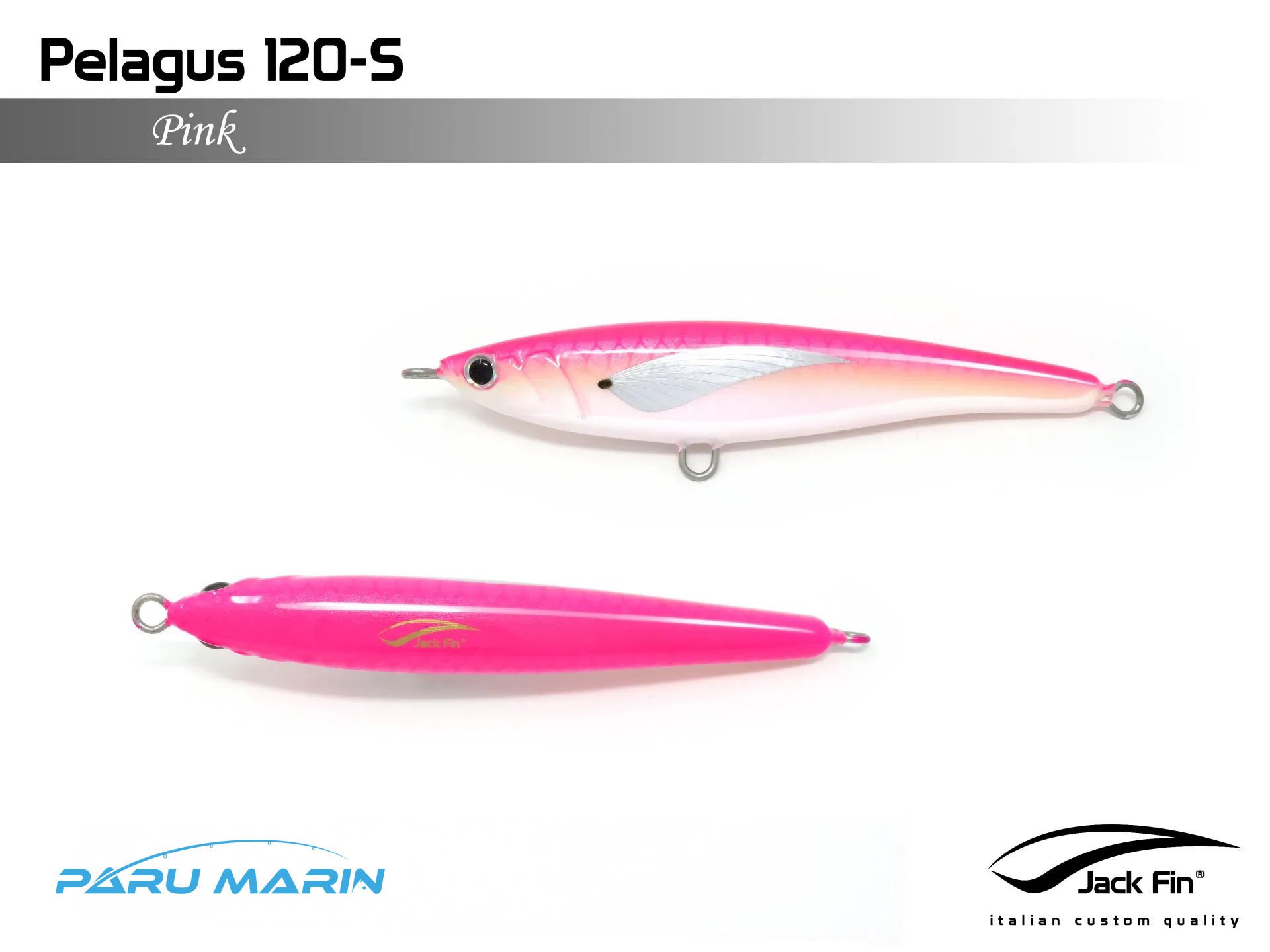 Jack Fin Pelagus 120-S Sahte Yem Pink
