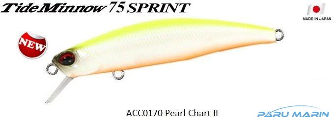 Duo Tide Minnow 75 Sprint ACC0170 / Pearl Chart II