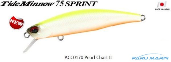 Duo Tide Minnow 75 Sprint ACC0170 / Pearl Chart II