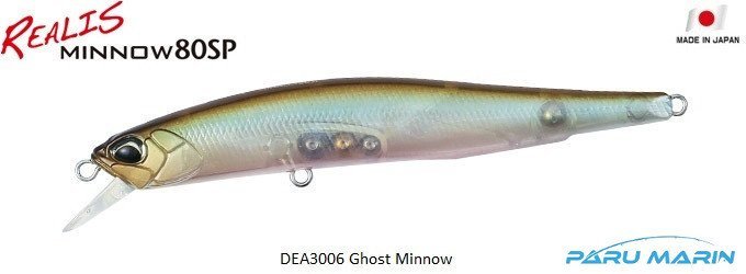 Duo Realis Minnow 80SP DEA3006 / Ghost Minnow