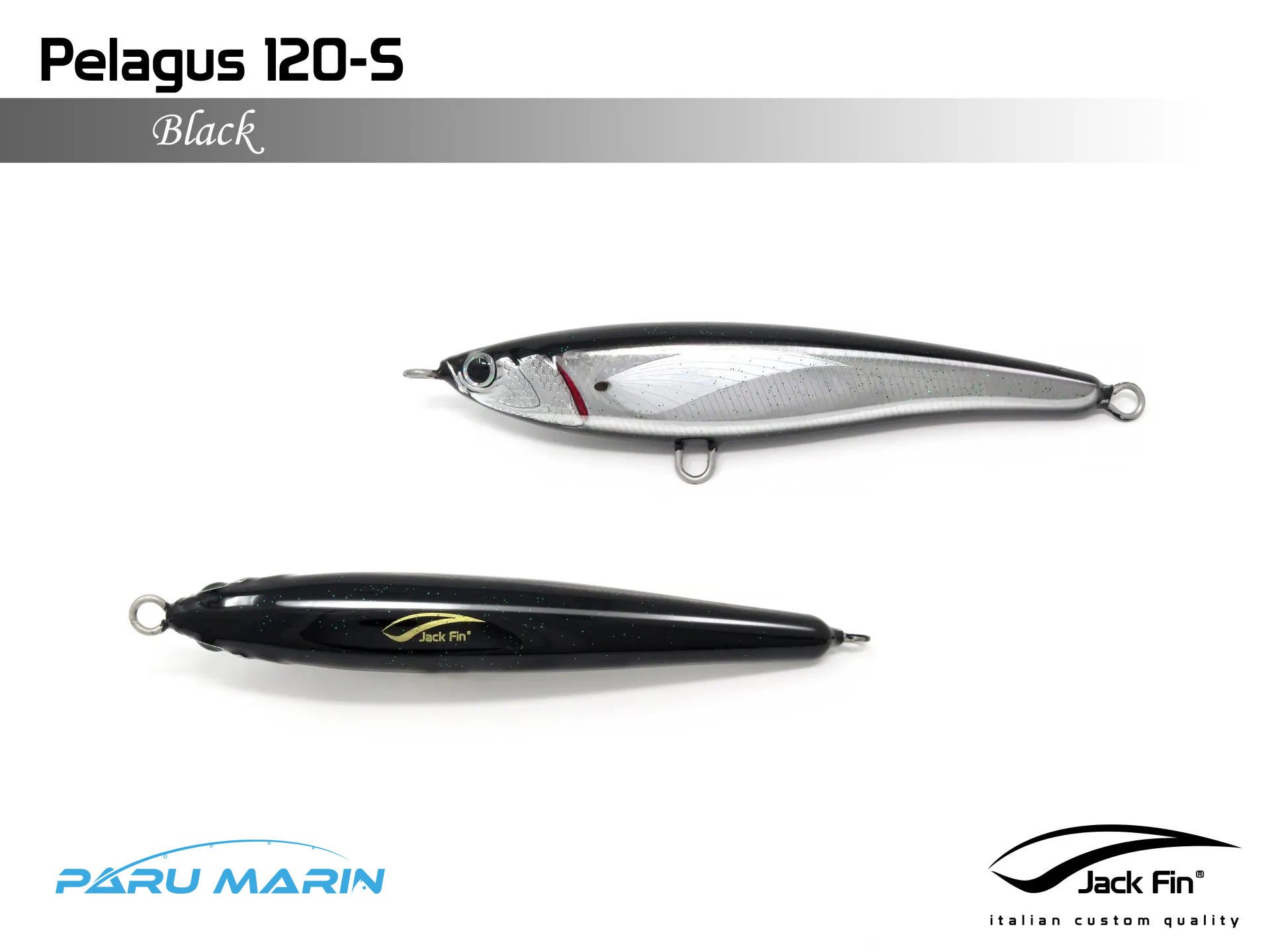 Jack Fin Pelagus 120-S Sahte Yem Black