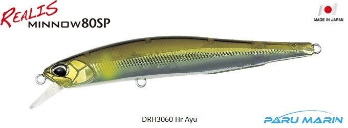 Duo Realis Minnow 80SP DRH3060 / Hr Ayu