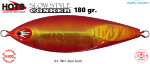 Hots Slow Style Conker 180gr. 	04  WH. Red Gold