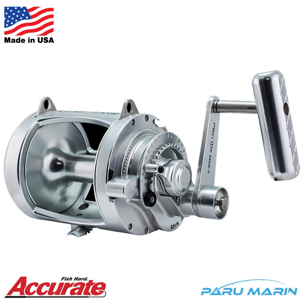 ACCURATE ATD-50W TWIN DRAG PLATINIUM 2 SPEED ÇIKRIK MAKİNE
