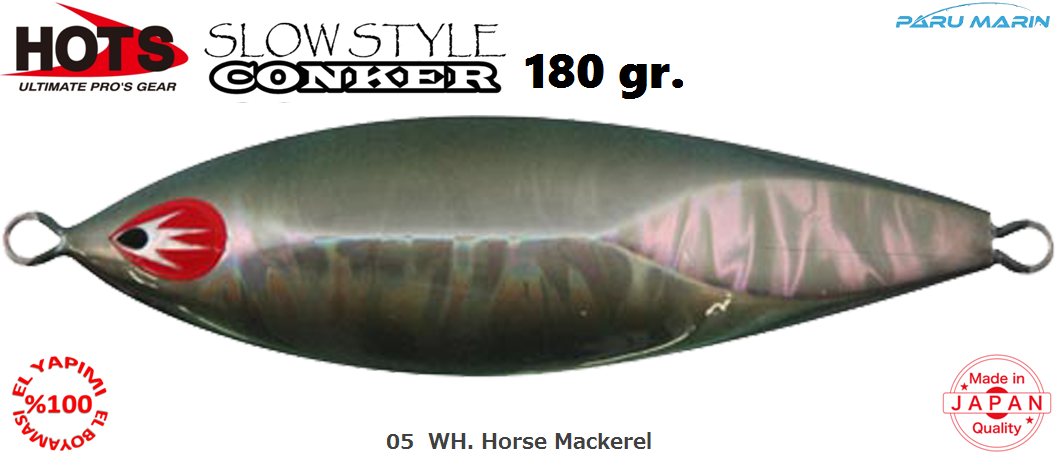 Hots Slow Style Conker 180gr. 	05  WH. Horse Mackerel
