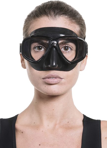 Cressi Perla Dark/Dark Dalış ve Yüzme Maskesi