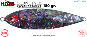 Hots Slow Style Conker 180gr. 	07  UV R.G.B. Abalone Black