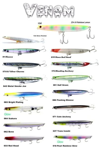 Fujin Venom VM120SW 234 UV Rainbow Lemon