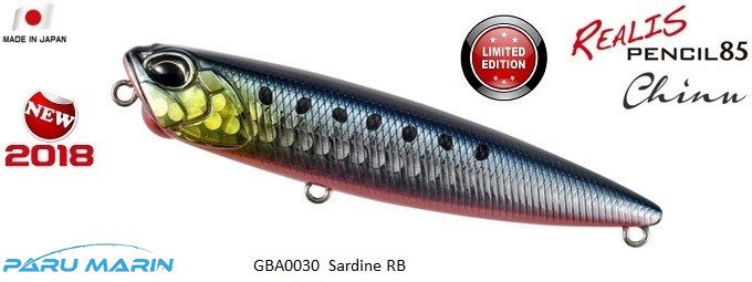 Duo Realis Pencil 85 Chinu GBA0030 / Sardine RB