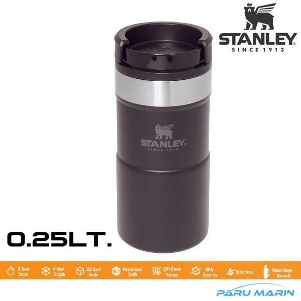 Stanley Klasik Neverleak Termos Bardak 0.25 LT. SİYAH