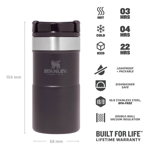 Stanley Klasik Neverleak Termos Bardak 0.25 LT. SİYAH