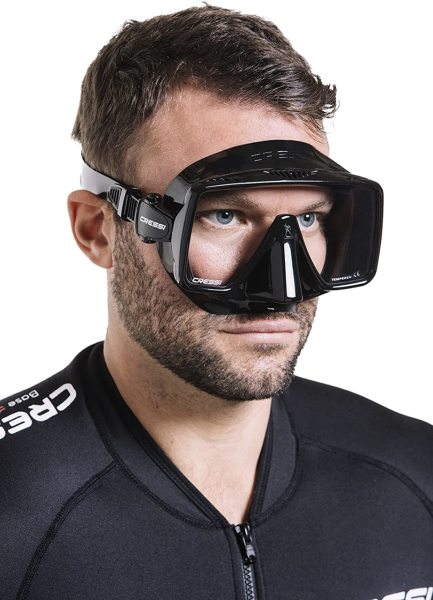 Cressi SF 1 Black Dalış Maskesi